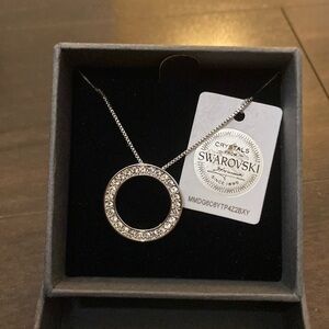 NWT Nic & Syd Crystal Hoop Necklace